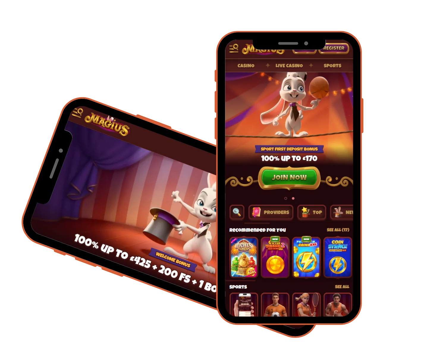 Magius Casino app